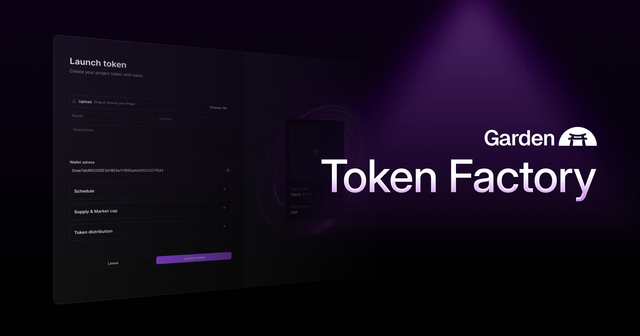 Introducing Token Factory: The easiest way to launch your token